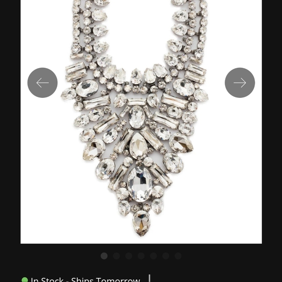 Sorrelli Crystal Cluster Statement Necklace - Picture 3 of 8